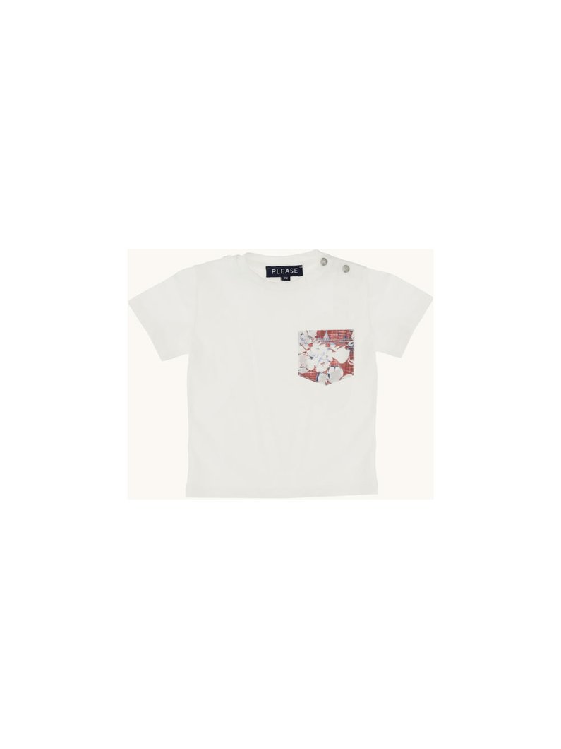 T-SHIRT - WHITE WOOL