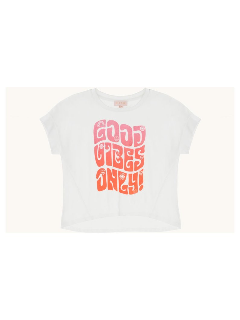 T-SHIRT - WHITE WOOL