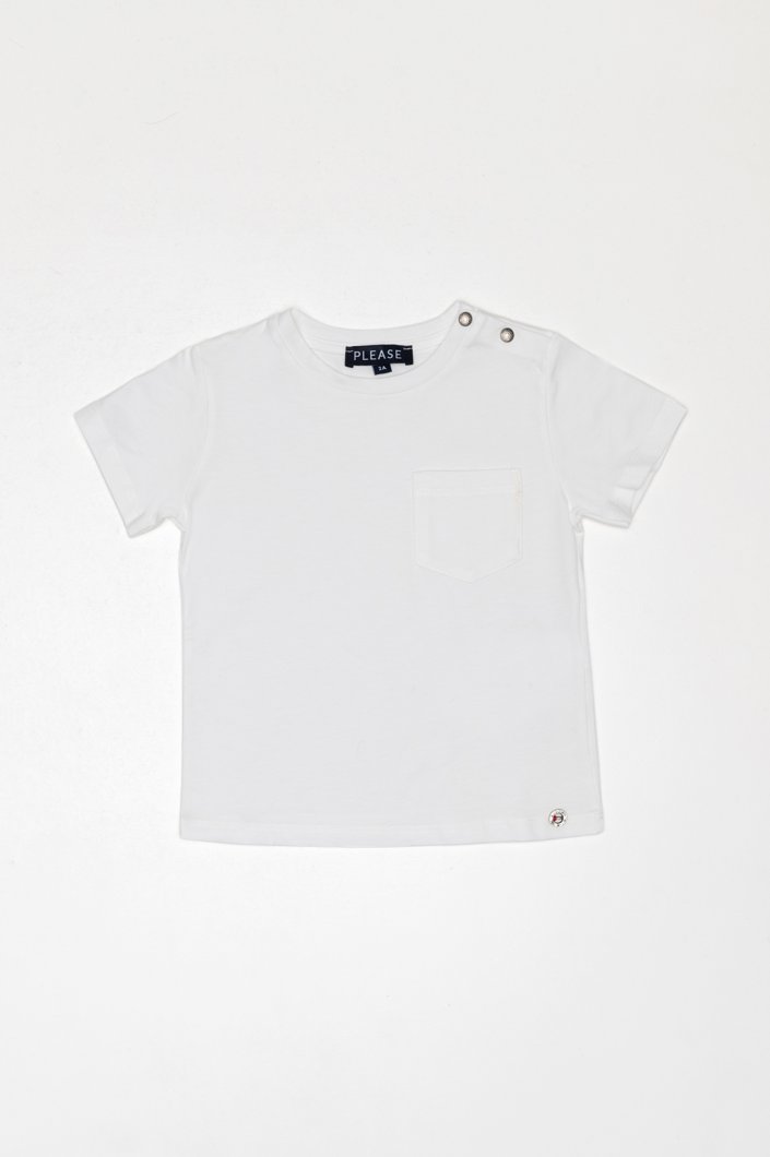 T-SHIRT - WHITE WOOL