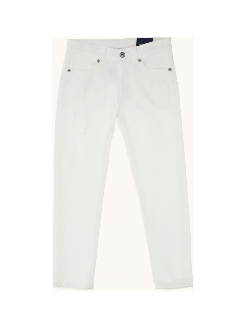 JEANS - WHITE WOOL