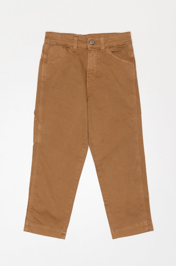 PANTS - MARRONE CHIARO