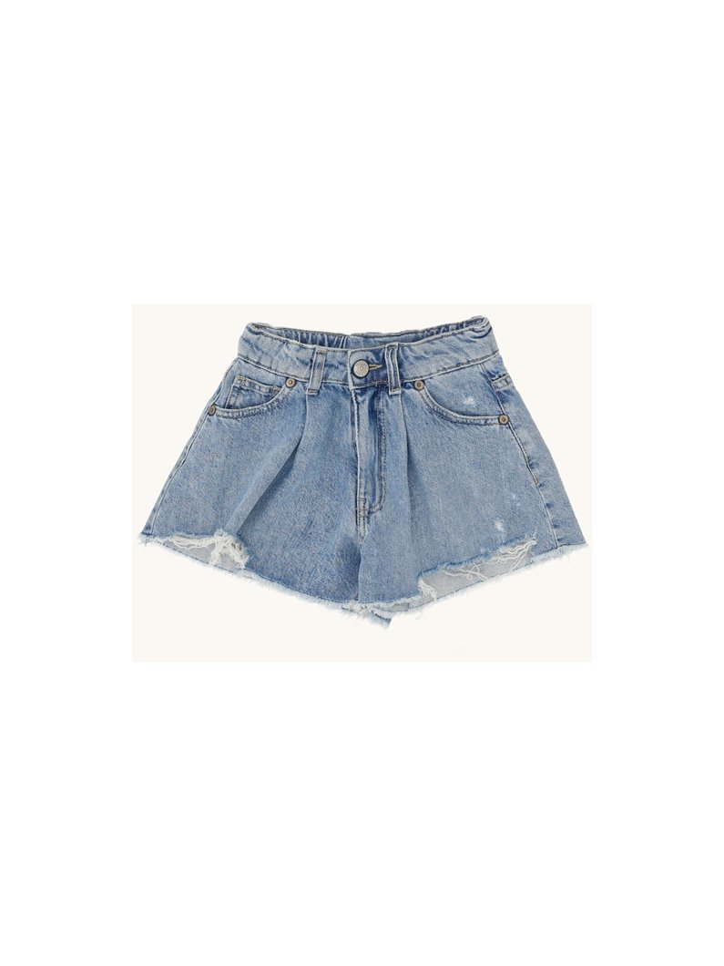 JEANS SHORTS - BLUE DENIM