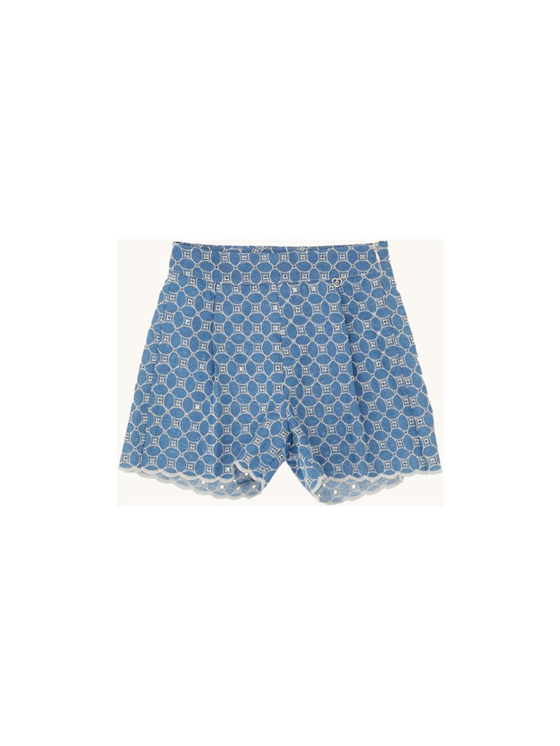 JEANS SHORTS - BLUE DENIM