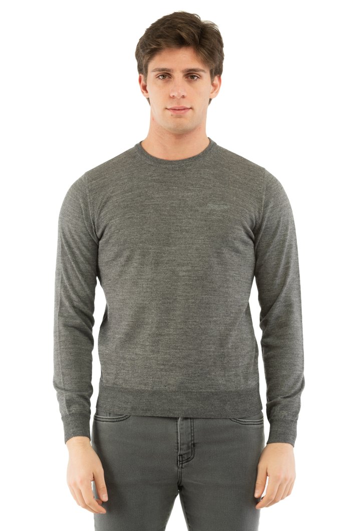 SWEATER - GREY MELANGE