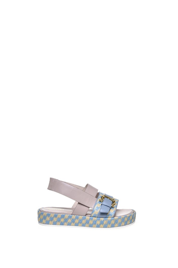 SANDALS - GERBERA-LAVENDER/GERBERA/HIDE