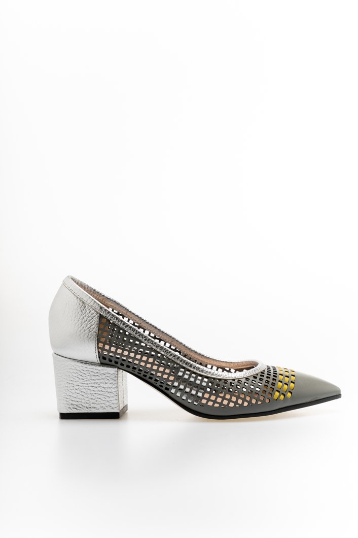 HIGH HEELS - STONE-CITRON-SILVER/SILVER