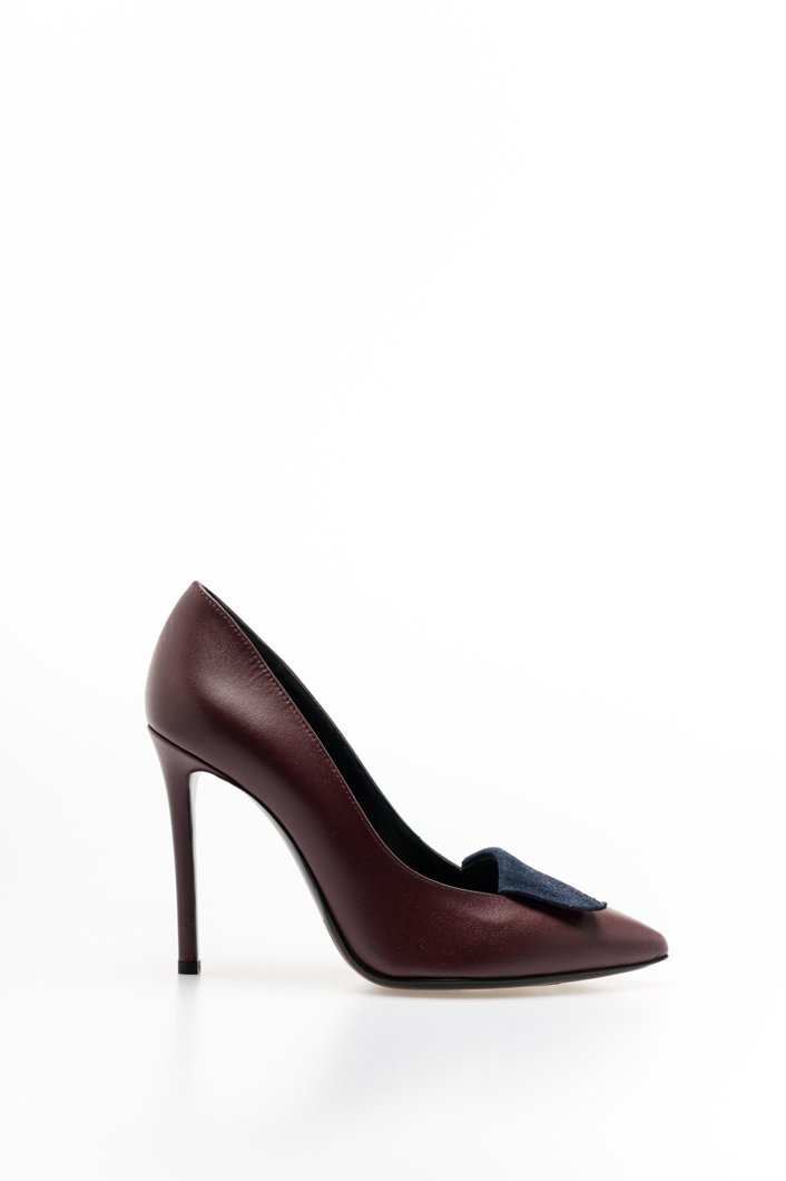 HIGH HEELS - BURGUNDY/OCEAN