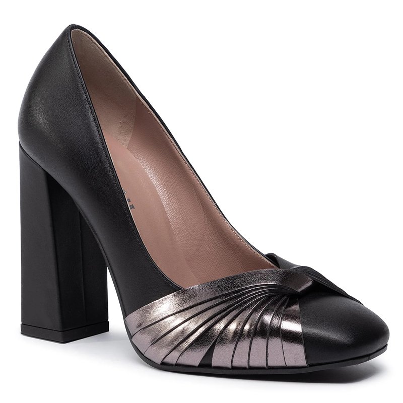HIGH HEELS - BLACK/SILVER