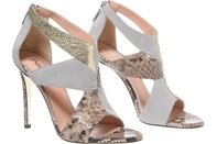 SANDALS - SAND/STONE/PLATINUM