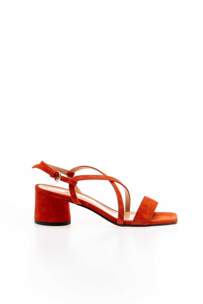 SANDALS - LAKY RED