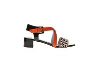 SANDALS - WHITE-BLACK/BLACK/SKY