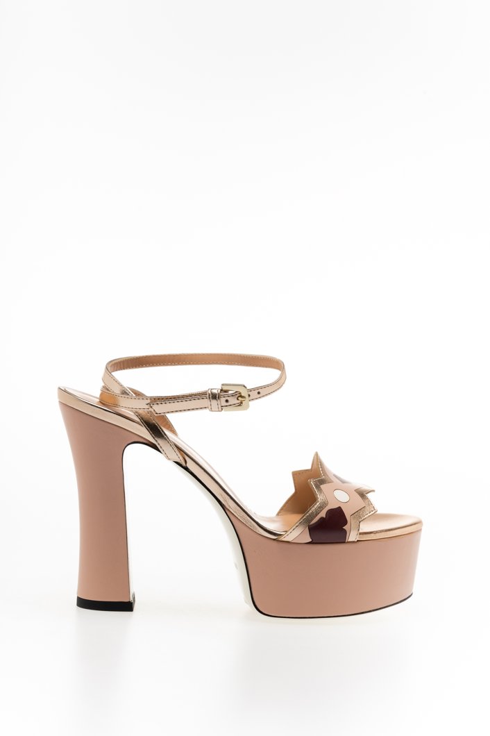 SANDALS - QUARTZ/QUARTZ/WHITE/RASPBERRY