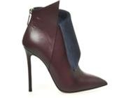 ANKLE BOOTS - BURGUNDY/OCEAN