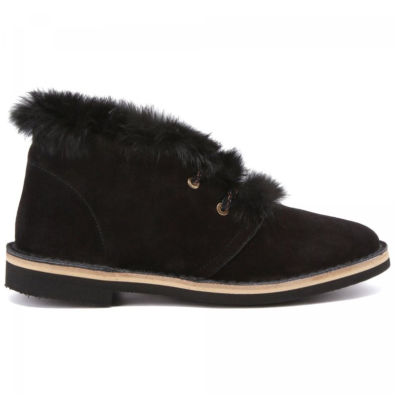 ANKLE BOOTS - BLACK/BLACK