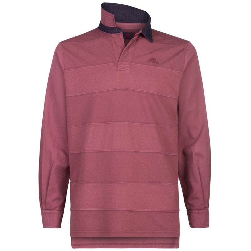 POLO LONG SLEEVE - RED DK AMARANTO