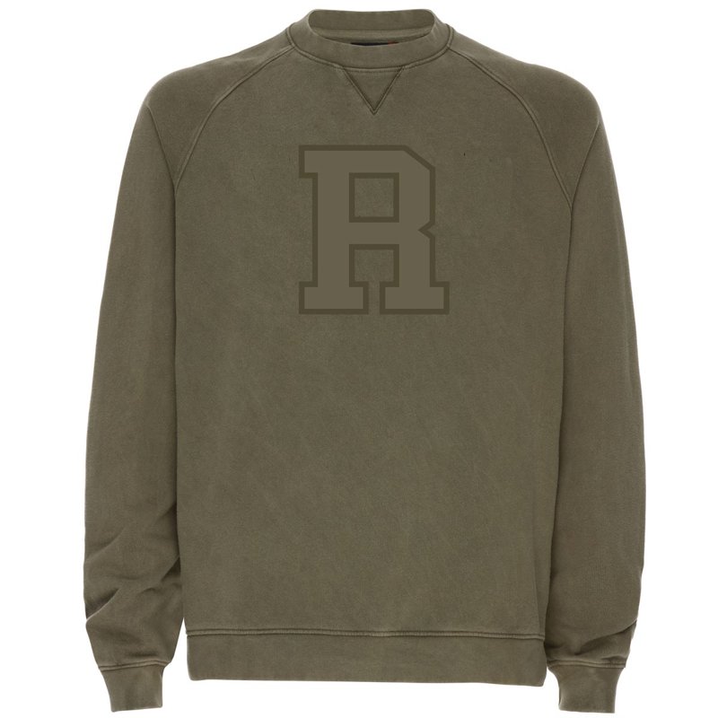 SWEATSHIRT - GREEN OLIVE