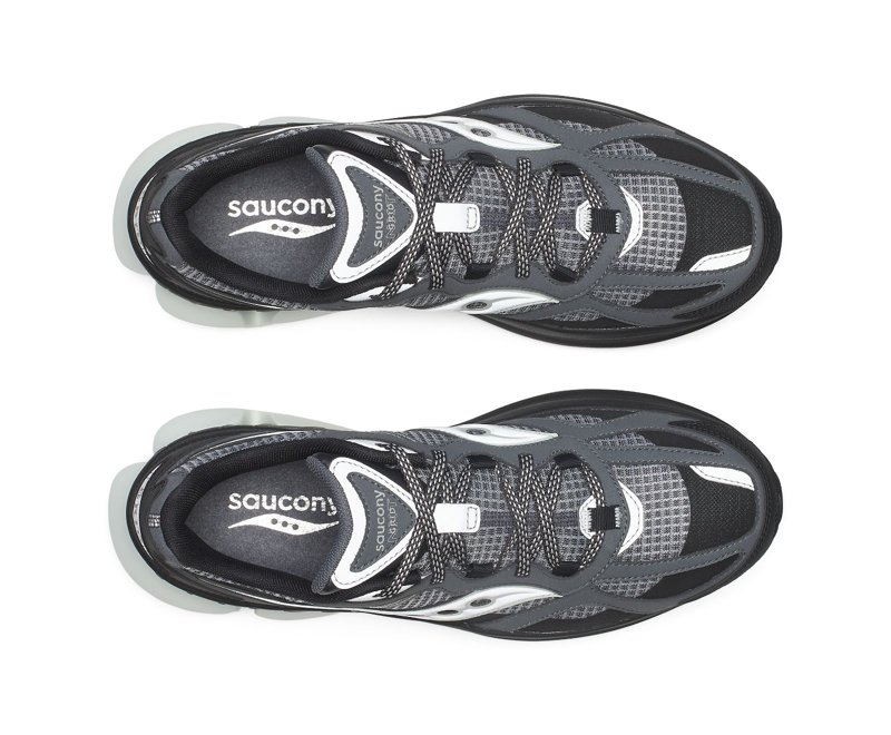 SNEAKERS - DARK GREY/SILVER