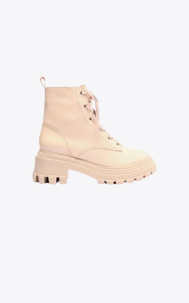 ANKLE BOOTS - BEIGE