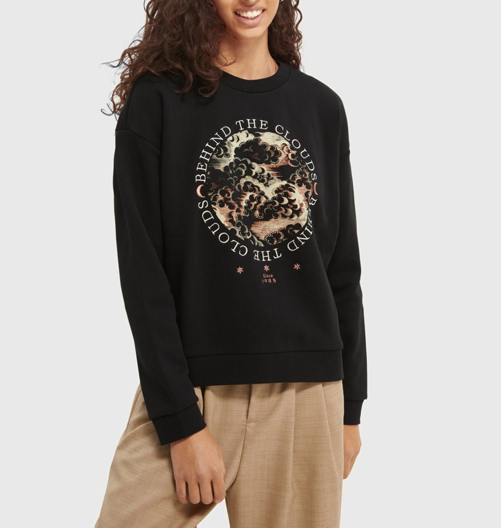 SWEATSHIRT - BLACK