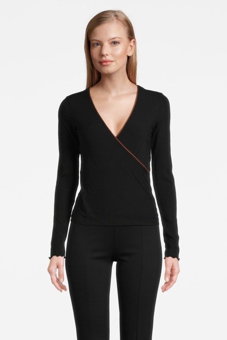 T-SHIRT LONG SLEEVE - BLACK