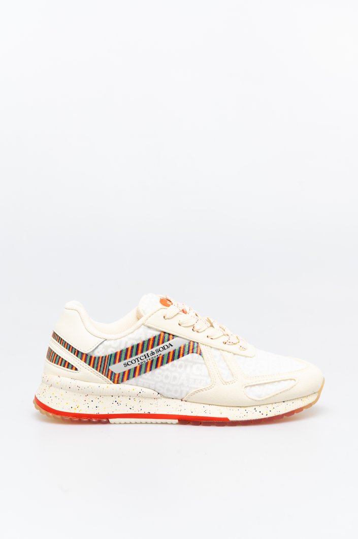 SNEAKERS - WHITE/RAINBOW