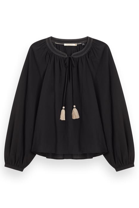 BLOUSE - BLACK