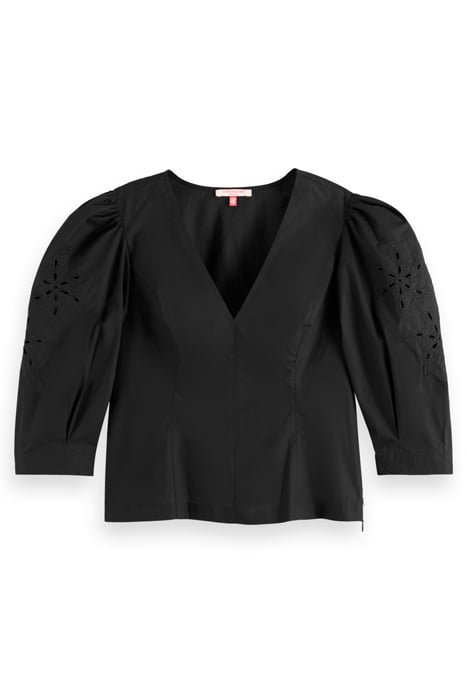 BLOUSE - BLACK