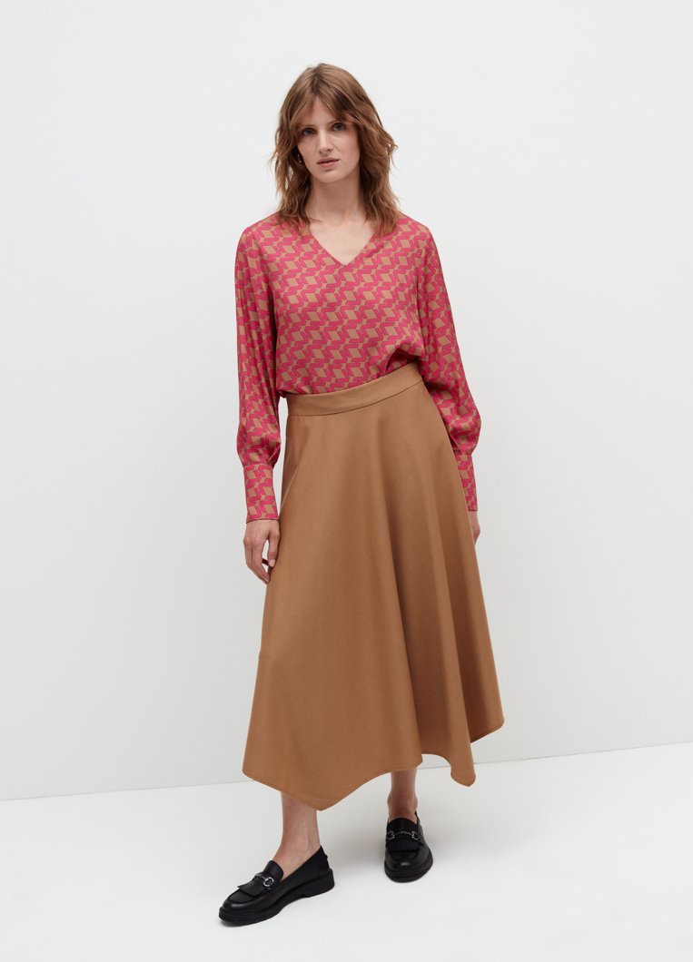 SKIRT - CAMEL