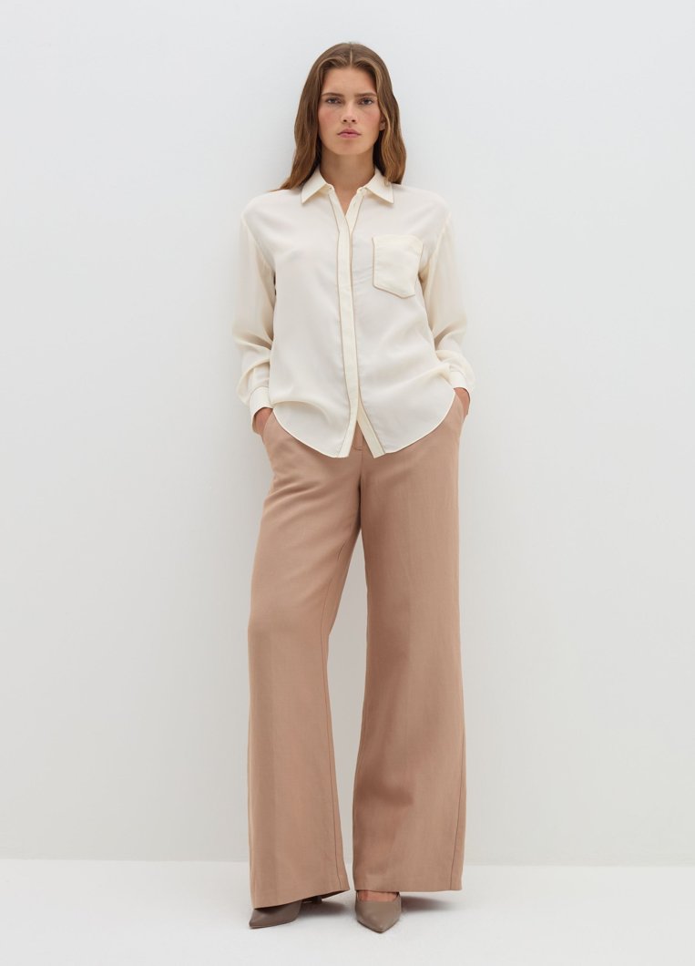 BLOUSE - PEARLED IVORY