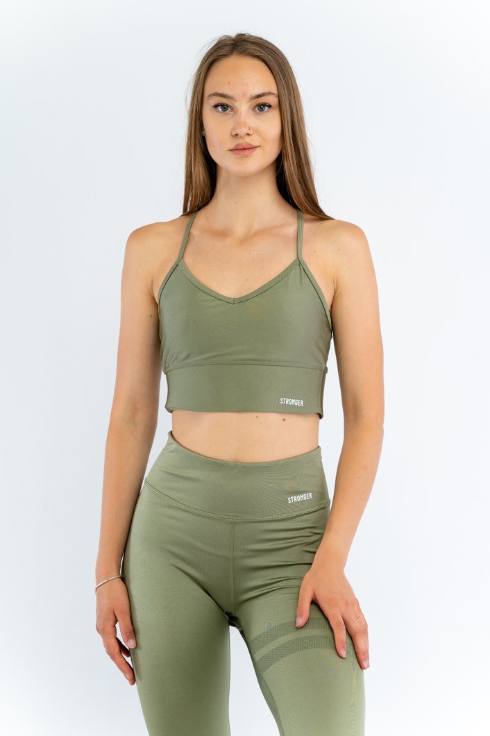 SPORT BRA - GREEN