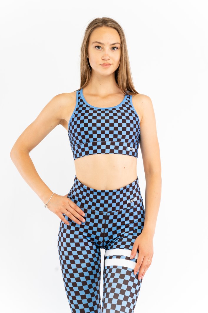 SPORT BRA - PLAID