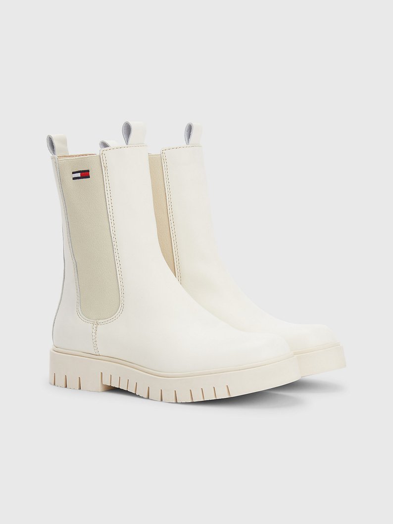 ANKLE BOOTS - WHITE