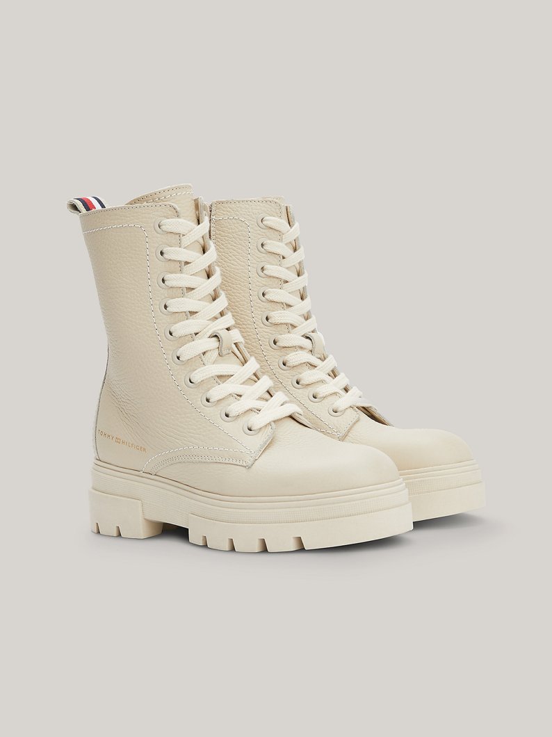 ANKLE BOOTS - BEIGE