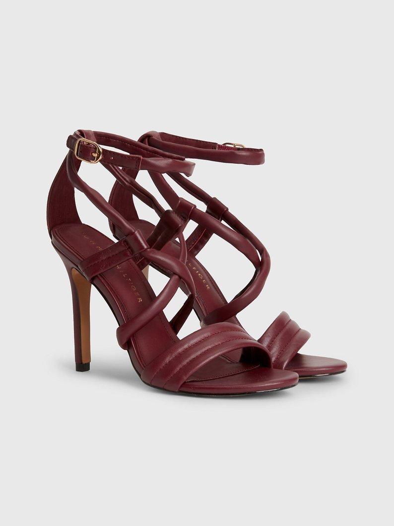 SANDALS - DEEP ROUGE