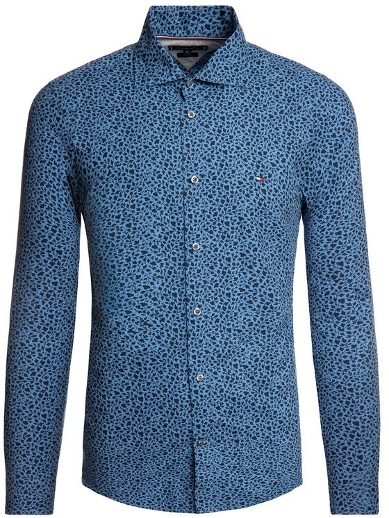 SHIRT - CLOUD HEATHER- SODALITE BLUE