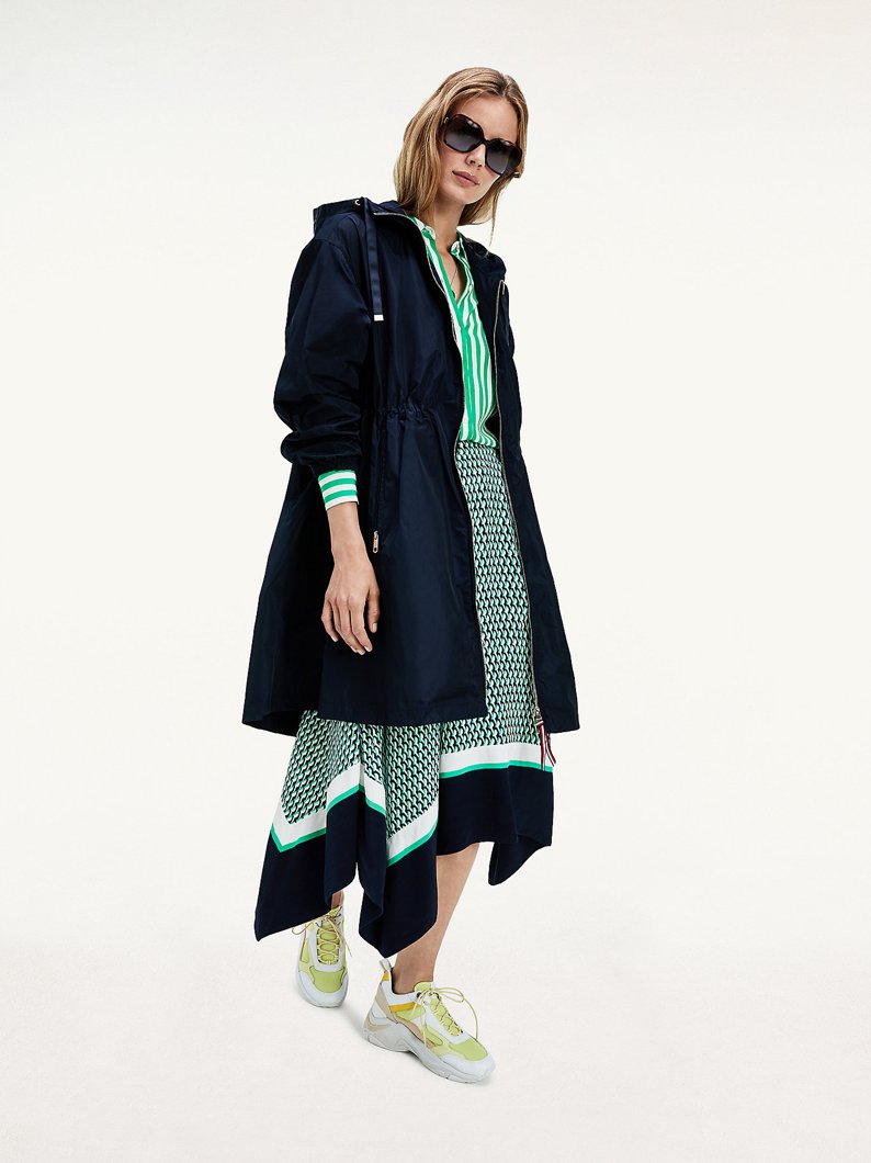 SKIRT - VERDE BIANCO NERO