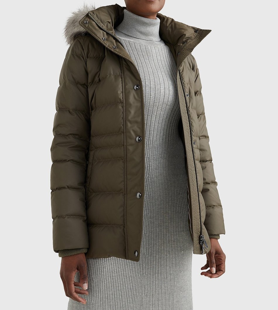 DOWN JACKET - ARMY GREEN