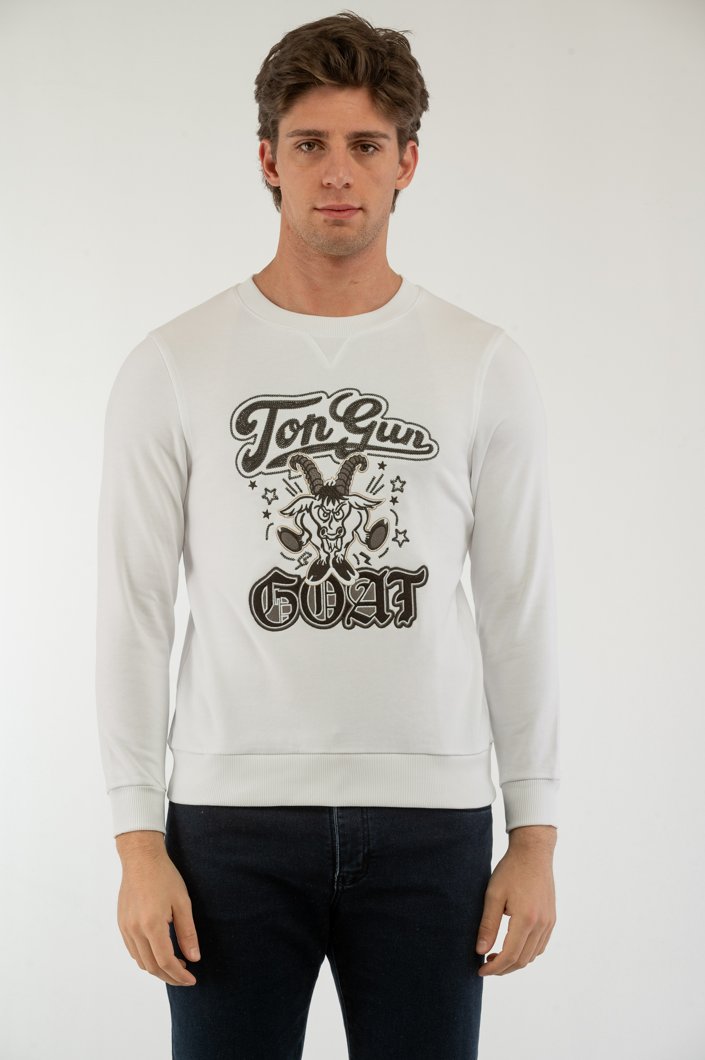 SWEATSHIRT - WHITE