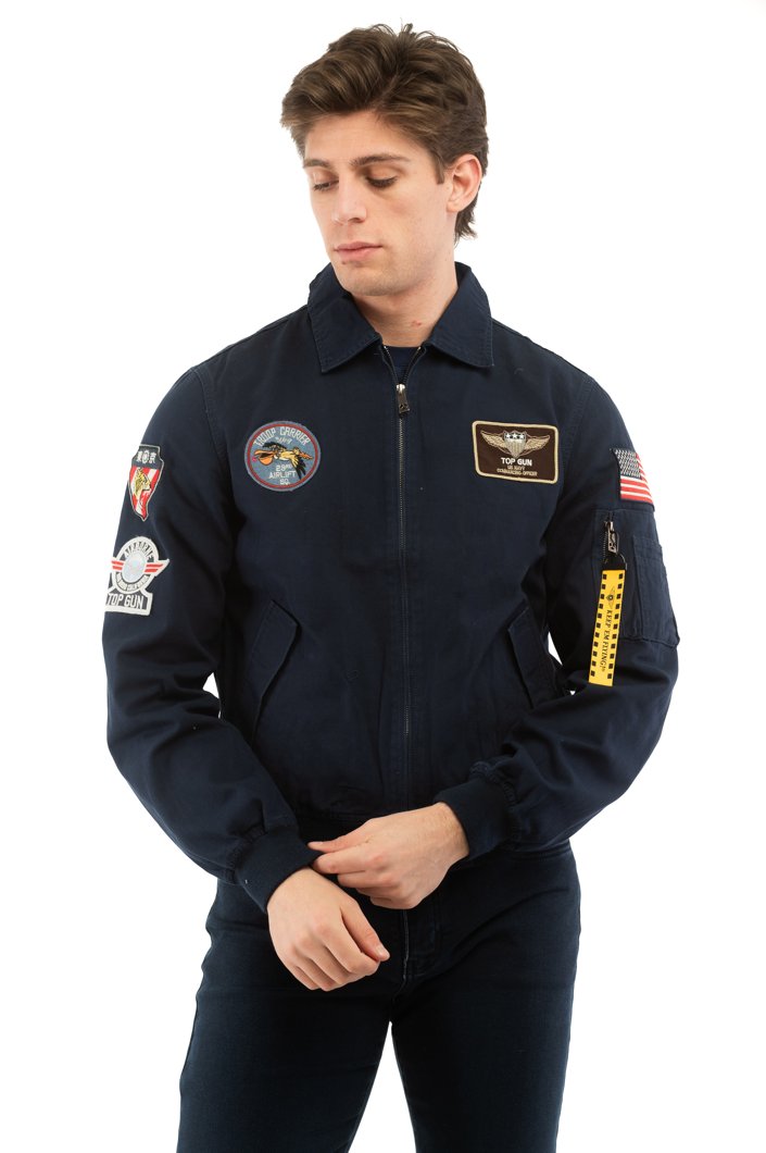 BLOUSON - NAVY BLUE