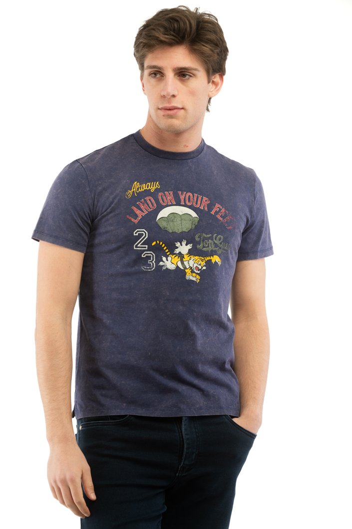 T-SHIRT - NAVY BLUE
