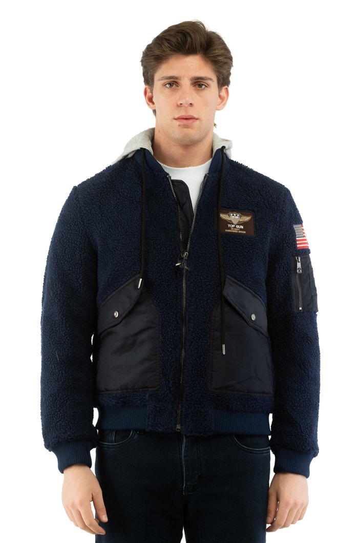 BLOUSON - NAVY BLUE