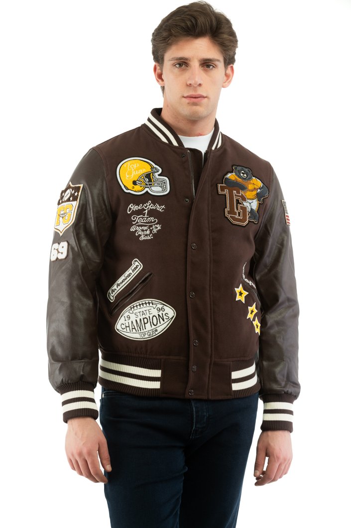 BLOUSON - MORO/BLACK