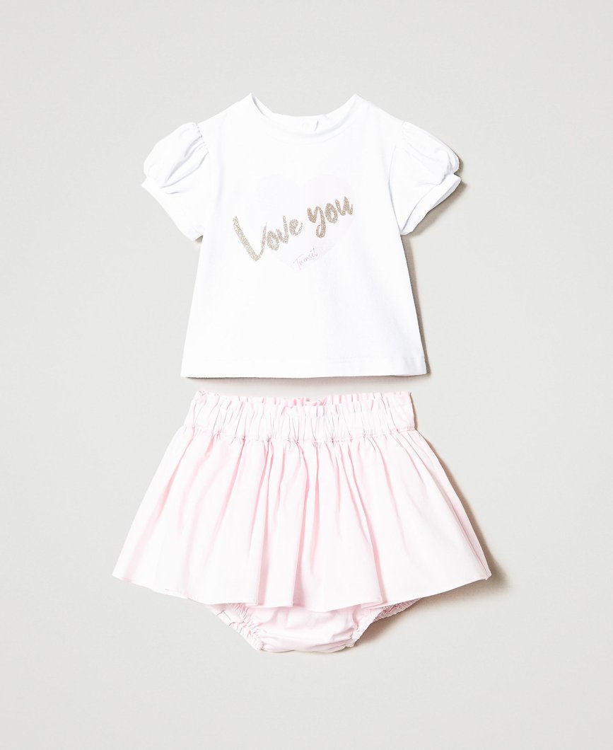 SET 2: BLOUSE + SHORTS - LOVE YOU