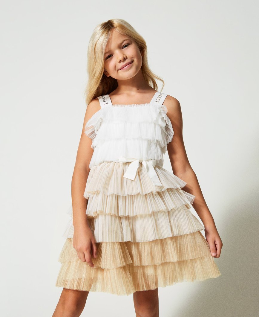 DRESS - ORO PLATINO DEGRADE'