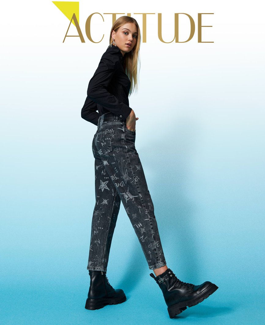 PANTS - BLACK GRAFFITI