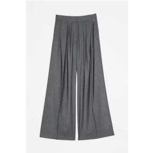 PANTS - STRIPED GRIGIO MEDIO MELANGE