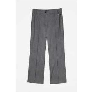 PANTS - STRIPED GRIGIO MEDIO MELANGE