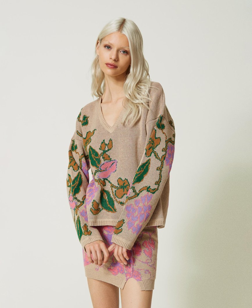 JUMPER - JACQ.RAMAGE ICED COFFEE CHIARO