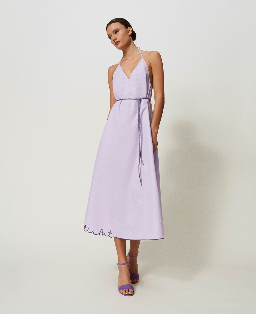 DRESS - LILLA PASTELLO