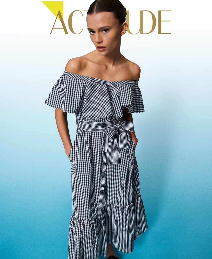 DRESS - BIC.PAPERS/NERO